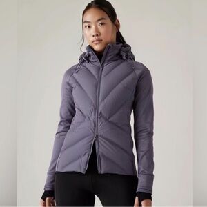 NWT Athleta Inlet Jacket night fall Purple